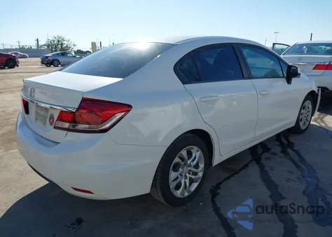 2013 Honda Civic Lx из США, поврежденный, VIN 2HGFB2F51DH570031